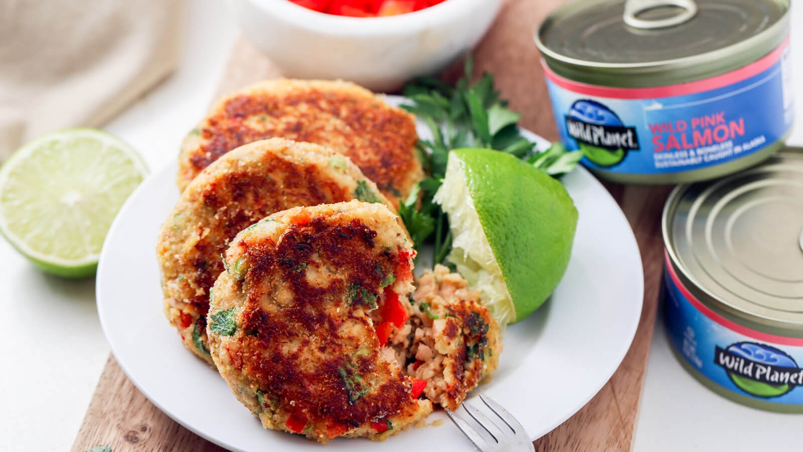 Image of Wild Planet Savory Salmon Cakes