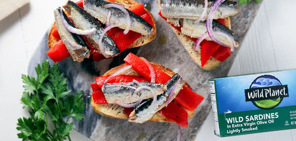 Sardine Bruschetta