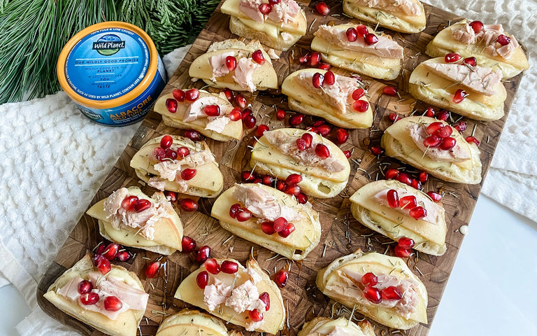 Photo of Tuna, Brie & Apple Crostini