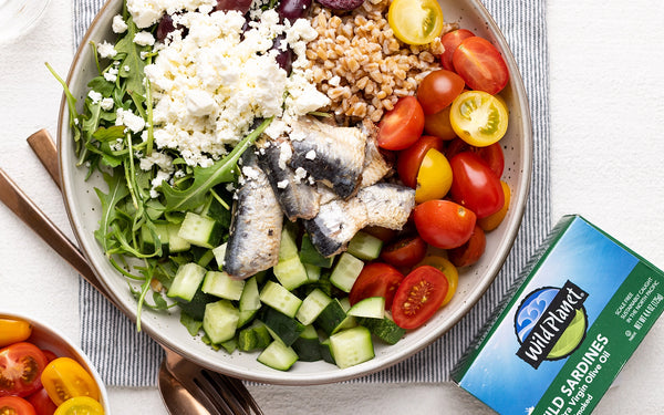 Mediterranean Farro Bowl