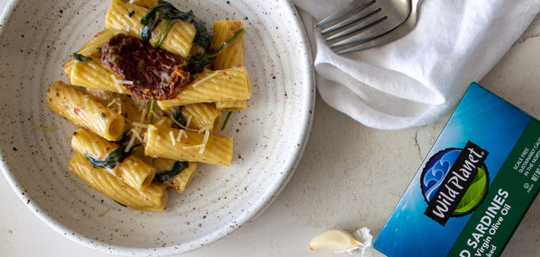 Creamy Tuscan Pasta with Sardines