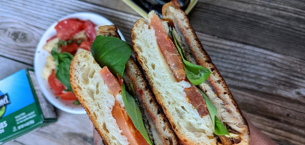 Sardine Caprese Panini