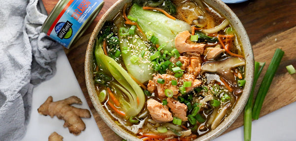 Sockeye Salmon Zoodle Bowl