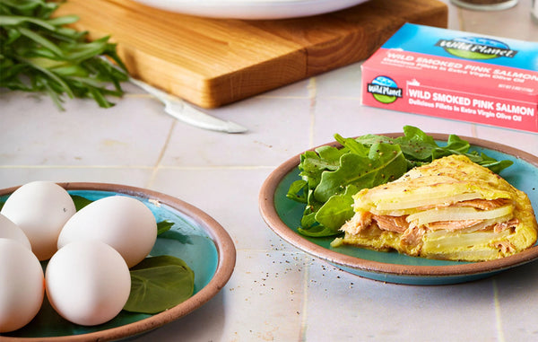 Smoked Salmon Spanish Omelet