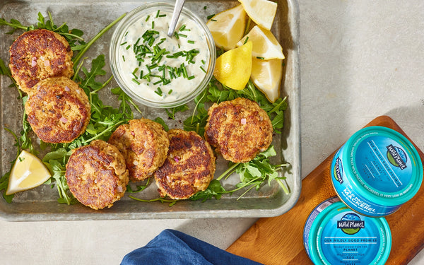 Mackerel Patties with Lemon Aioli