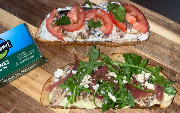 Sardine Toasts
