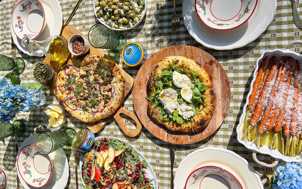 Mediterranean Pizza Party