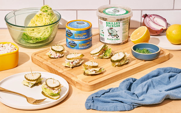 Tuna Pickle Sliders