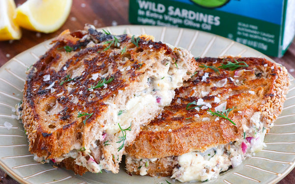 Lemon Dill Sardine Melt