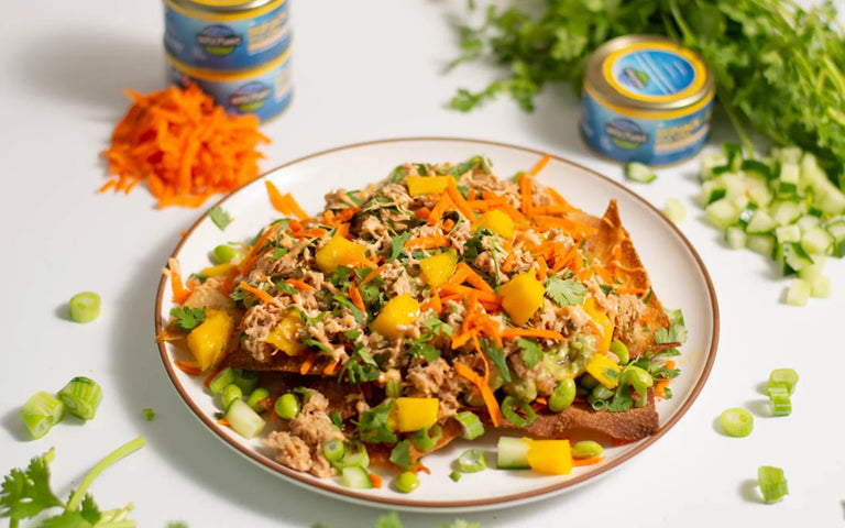 Photo of Mango and Jalapeño Tuna Nachos