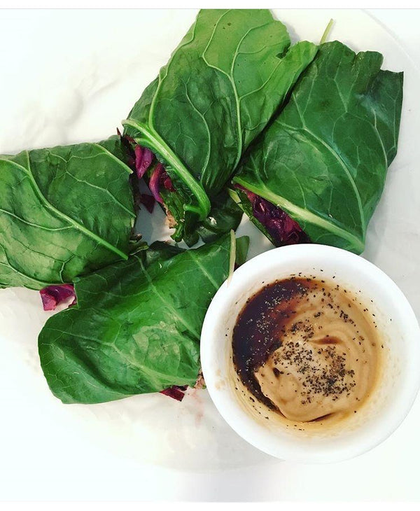 Stop, Wrap and Roll with these Sardine Collard Wraps!