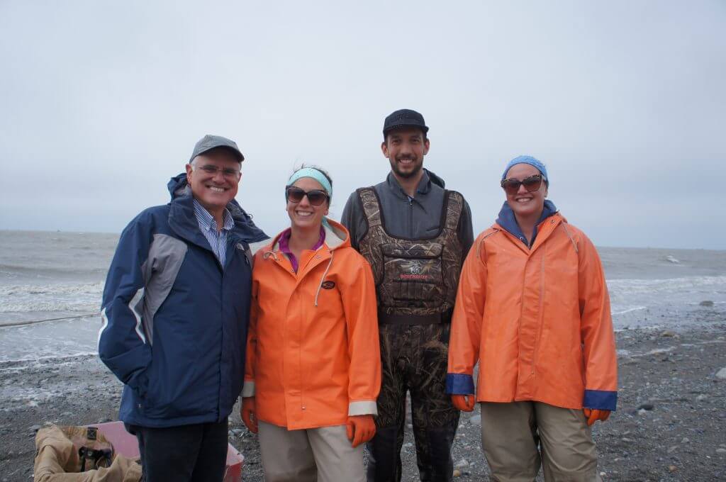 Bill Carvalho with the Lewis Family (Walter, Ceara and Ecola)