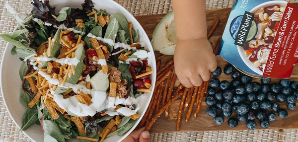 Wild Planet Ready-to-Eat Tuna Salads make meal prep for picky eaters easy!