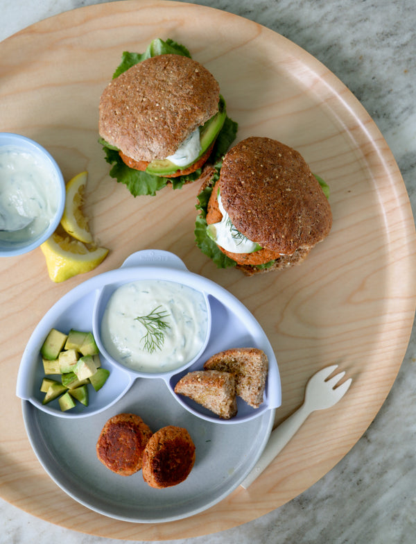 Nutritious Salmon Patties for Parent and Baby