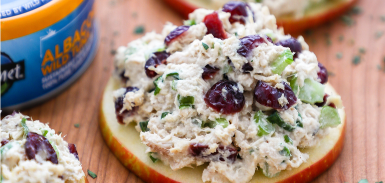 Photo of Cranberry Apple Tuna Salad Bites