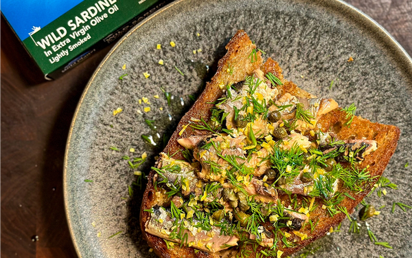 Sardine Crostini