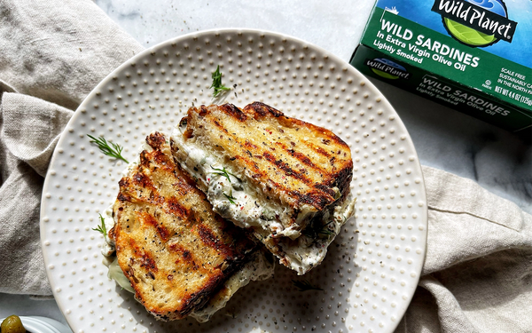 Sardine Melt Sandwich