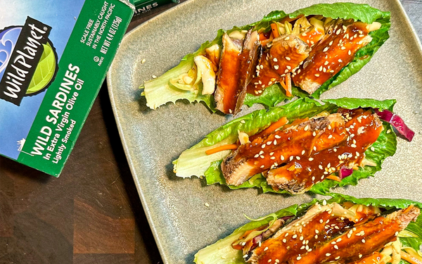 Asian-Inspired Sardine Tacos