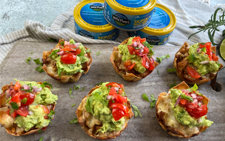 Photo of Tuna Taco Cups