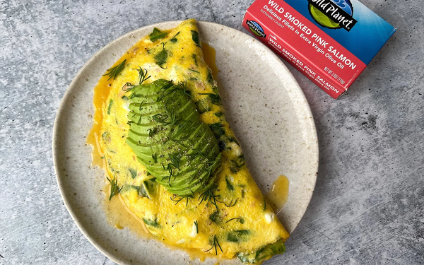 Smoked Salmon Omelette