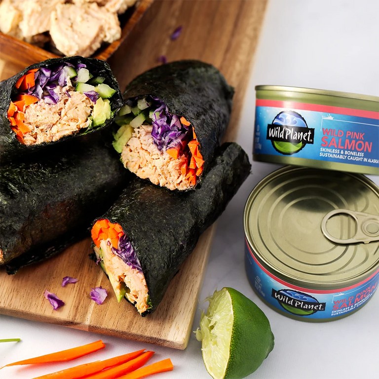 Wild Pink Salmon usage in dish