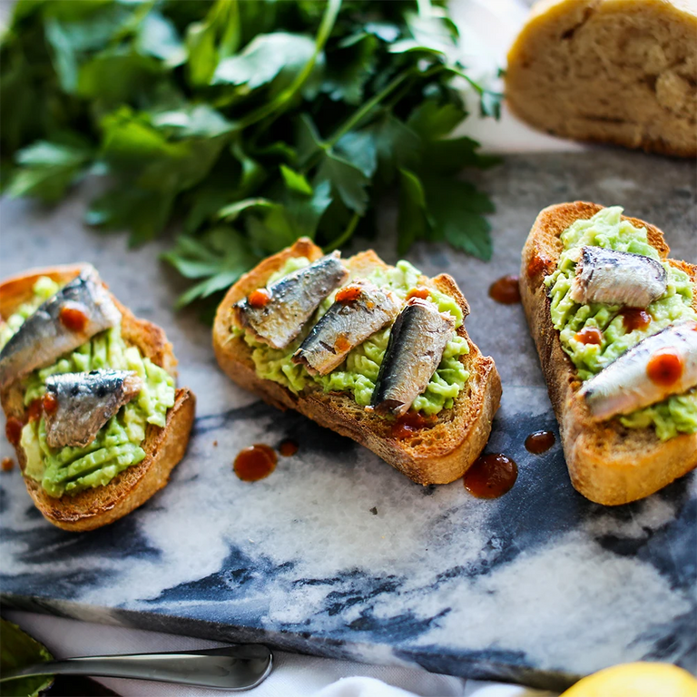 Wild Sardines In Extra Virgin Olive Oil with Lemon usage in dish