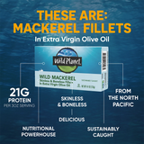 Wild Mackerel Fillets In Extra Virgin Olive Oil attributes