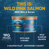 Wild Pink Salmon with Skin & Bones attributes