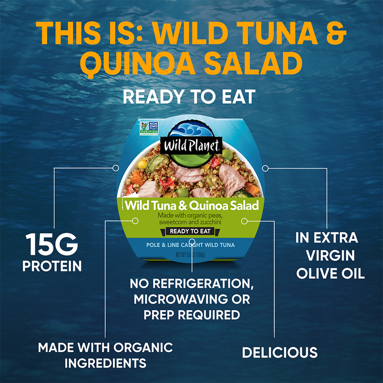 Wild Tuna Quinoa Salad attributes
