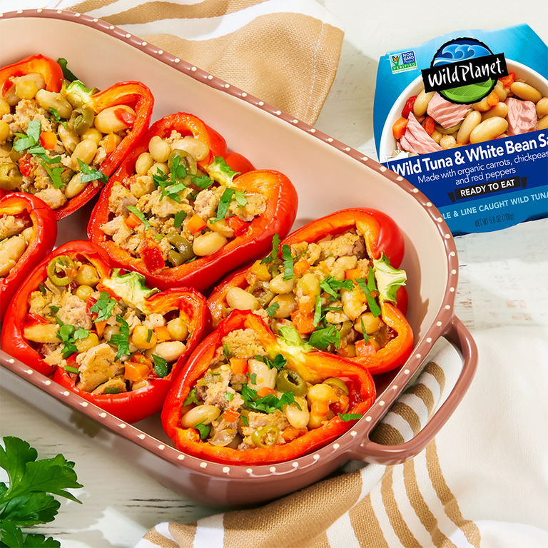 Wild Tuna & White Bean Salad usage in dish