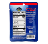 Wild Sockeye Salmon pouch back panel